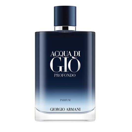 Bonherre mağazasından Giorgio Armani Acqua Di Giò Profondo Parfum 200 ml, serinin en yoğun ve kalıcı versiyonu olan lüks erkek parfümü.