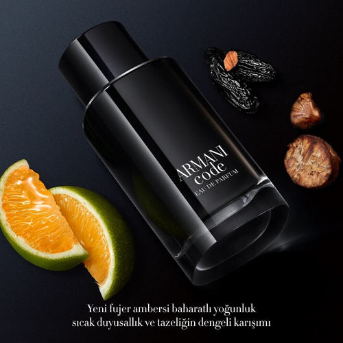Bonherre mağazasından Giorgio Armani Code EDP 75 ml Refillable, doldurulabilir yeni nesil şişeli, yoğun ve odunsu premium erkek parfümü.