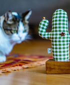 Kayıgo Cactus Lavanta Dolgulu Notluk - Yeşil Pötikare