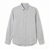 Keten Gömlek - Gri
