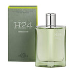 Bonherre mağazasından Hermès H24 Herbes Vives EDP, taze bitkisel ve yeşil notalı lüks erkek parfümü (100 ml).