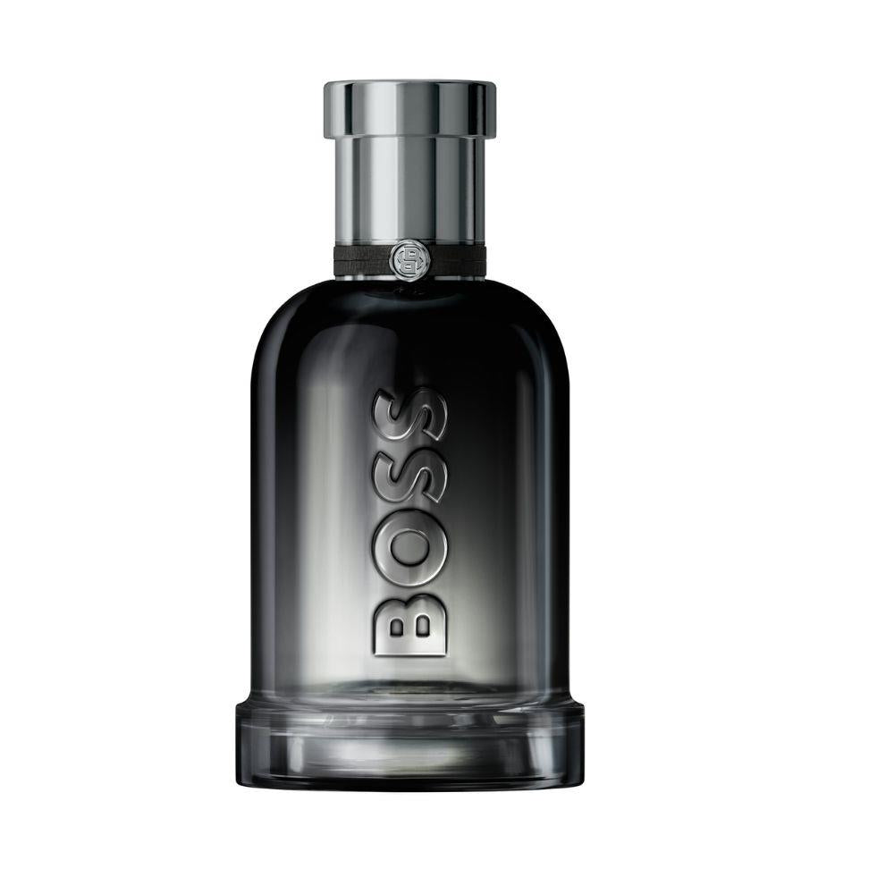 Bonherre mağazasından Hugo Boss Bottled Beyond, yoğun odunsu ve sürdürülebilir lüks erkek parfümü.