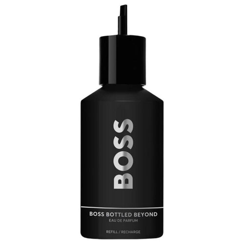 Bonherre mağazasından Hugo Boss Bottled Beyond Refill, sürdürülebilir lüks ve yoğun odunsu erkek parfümü.
