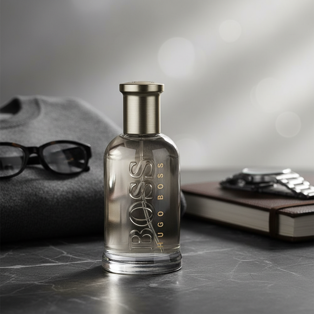 Bonherre mağazasından Hugo Boss Bottled EDP, odunsu baharatlı lüks erkek parfümü.