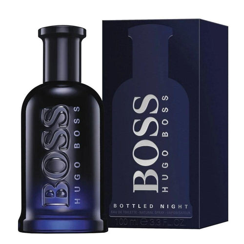 Bonherre mağazasından Hugo Boss Bottled Night, odunsu ve aromatik lüks erkek parfümü.
