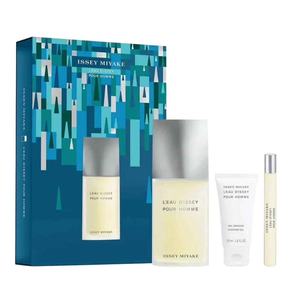 Bonherre mağazasından L'eau d'Issey Pour Homme Set, yuzu, mavi lotus ve vetiver notalı lüks erkek parfüm seti.