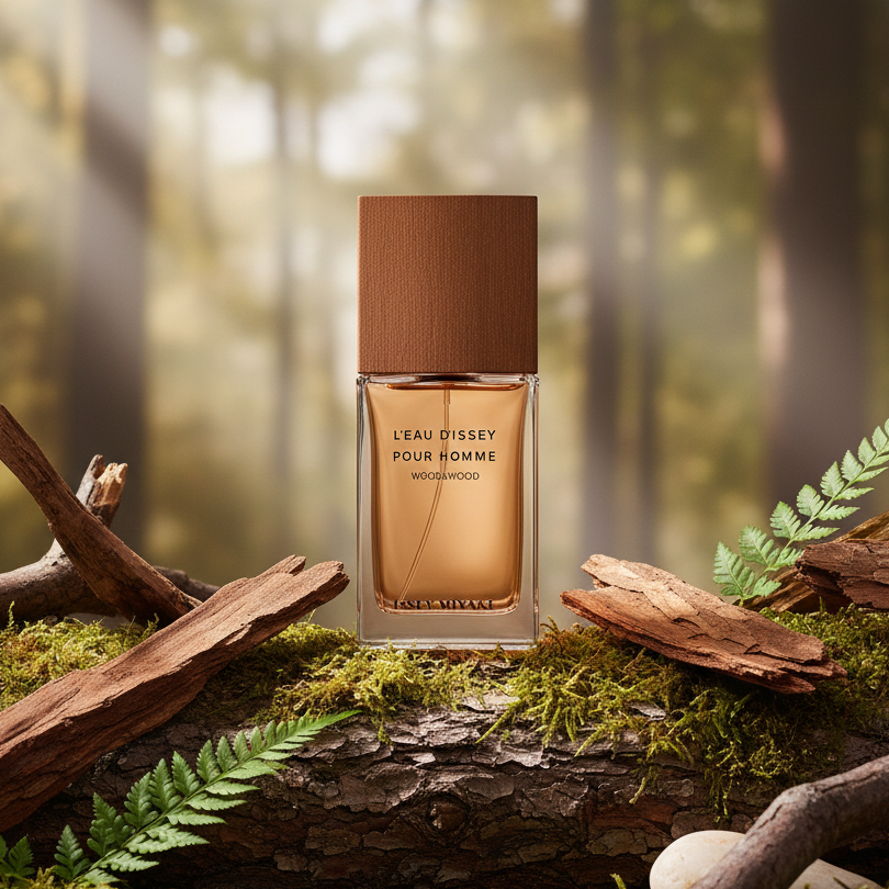 Bonherre mağazasından L'Eau D'Issey Wood & Wood Intense EDP, sedir ağacı, sandal ağacı ve greyfurt notalı lüks erkek parfümü.