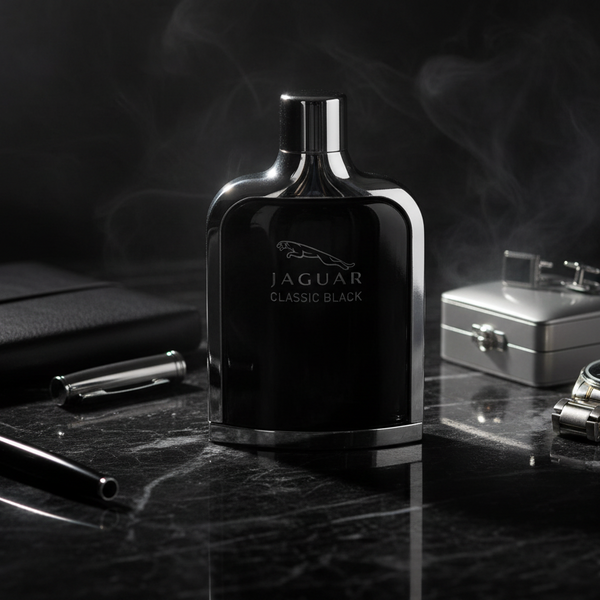 Bonherre mağazasından Jaguar Classic Black, elma ve odunsu notalı 100 ml lüks erkek parfümü.