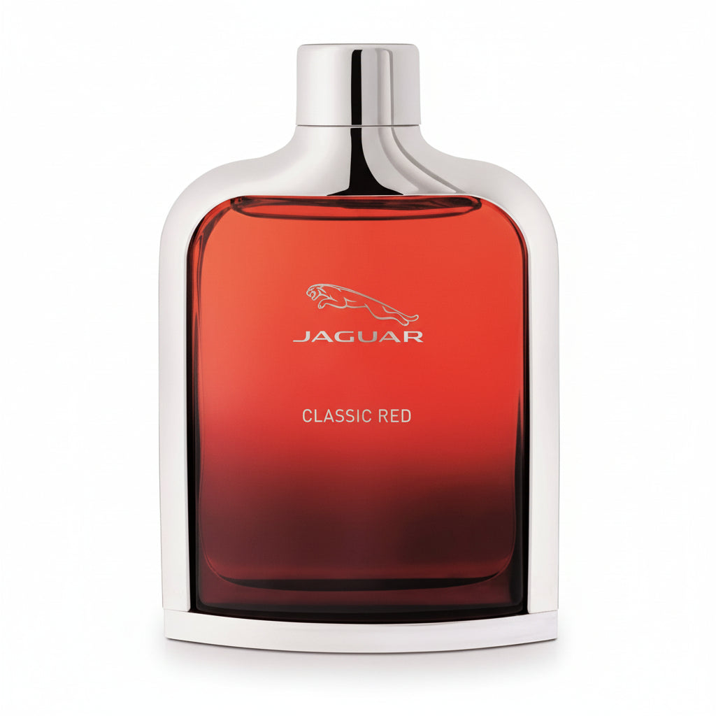 Bonherre mağazasından Jaguar Classic Red, ahududu ve vanilya notalı 100 ml lüks erkek parfümü.