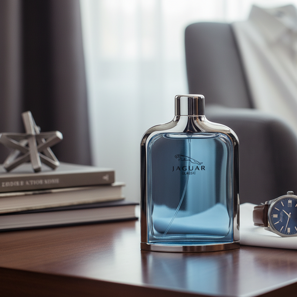 Bonherre mağazasından Jaguar New Classic, lavanta ve sandal ağacı notalı 100 ml lüks erkek parfümü.