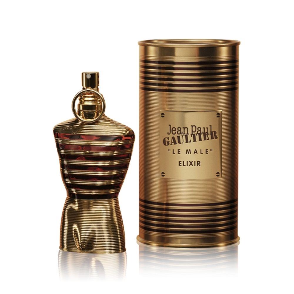 Bonherre mağazasından Jean Paul Gaultier Le Male Elixir, yoğun bal ve tütün notalı lüks erkek parfümü (125 ml).