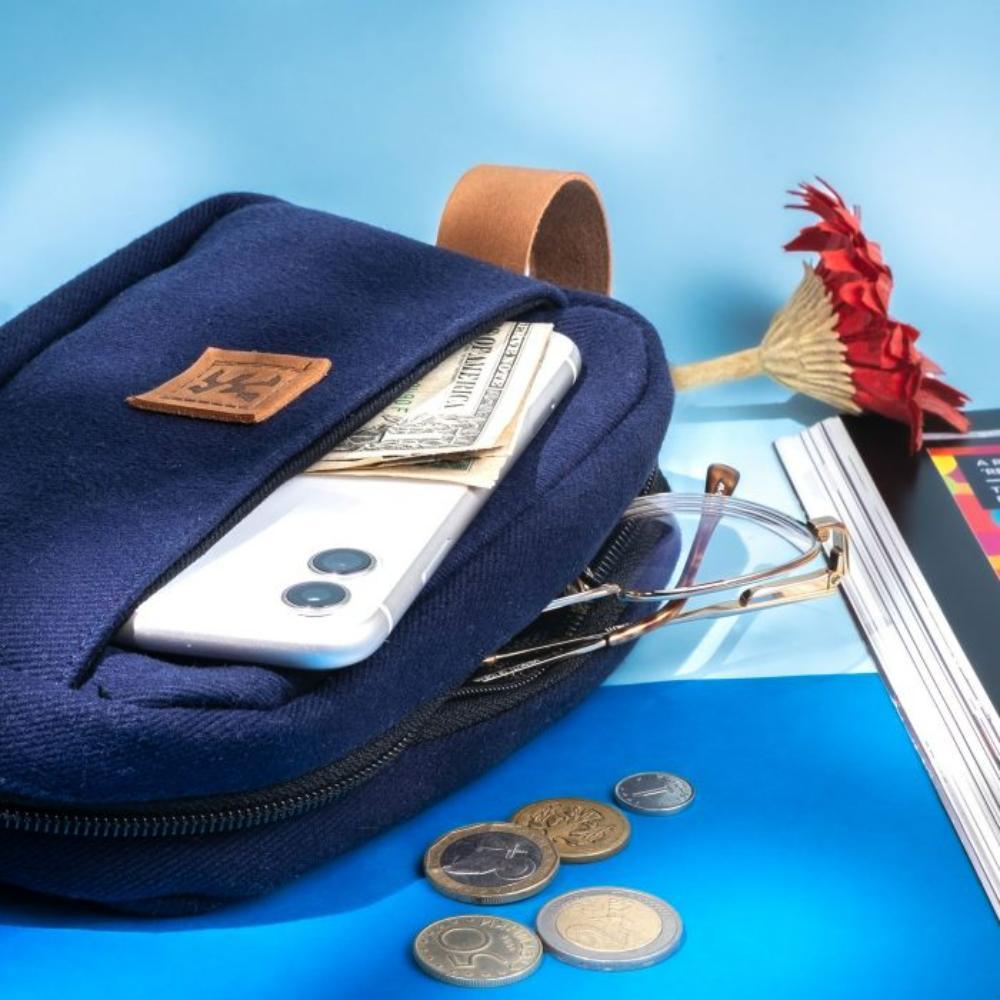 BroHandy El Çantası - Mavi - Bonherre