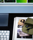 Marsel Kartvizitlik / Kulaklık Çantası Yeşil - Bonherre