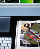 Marsel Kartvizitlik / Kulaklık Çantası Yeşil - Bonherre