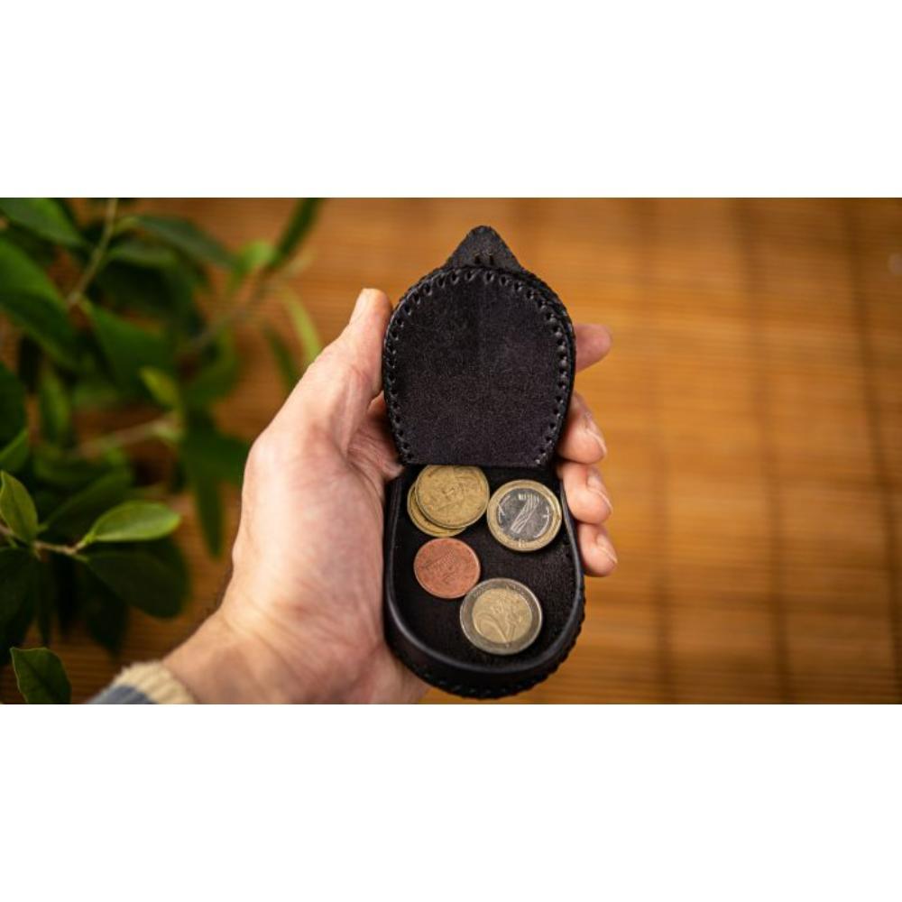 Pouchy Bozuk Para Cüzdanı - Siyah - Bonherre