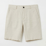 Keten Bermuda - Naturel