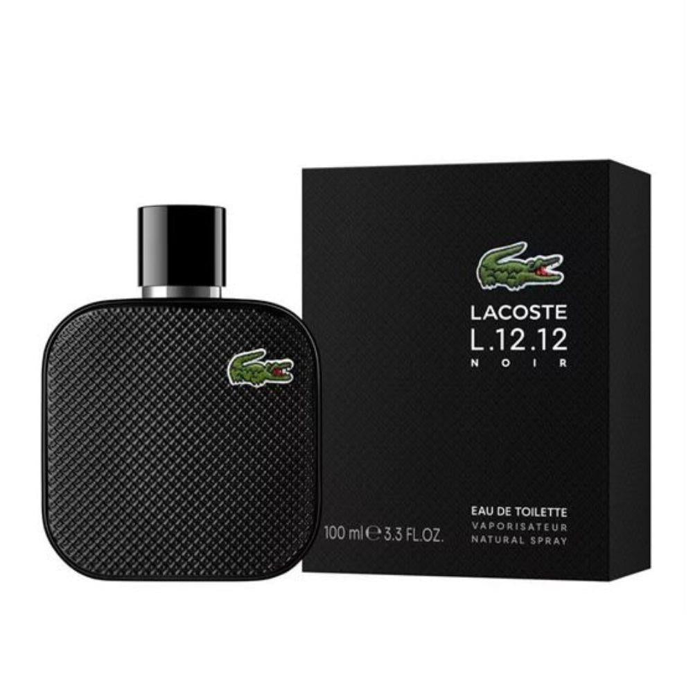 Bonherre mağazasından L.12.12 Noir EDT, karpuz, fesleğen ve bitter çikolata notalı lüks erkek parfümü.