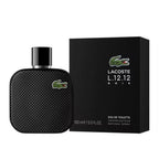 Bonherre mağazasından L.12.12 Noir EDT, karpuz, fesleğen ve bitter çikolata notalı lüks erkek parfümü.