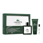 Bonherre mağazasından Lacoste Original Parfum Set, kakule, tütsü ve paçuli notalı lüks erkek parfüm seti.