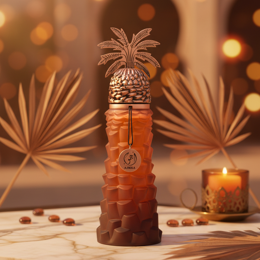 Bonherre mağazasından Lattafa Ajwaa EDP, hurma, meyan kökü, tütsü ve mür notalı 90 ml unisex parfüm.