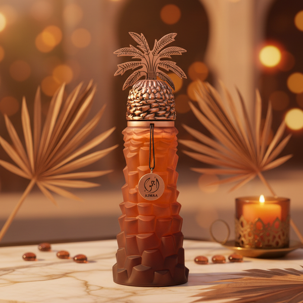 Bonherre mağazasından Lattafa Ajwaa EDP, hurma, meyan kökü, tütsü ve mür notalı 90 ml unisex parfüm.