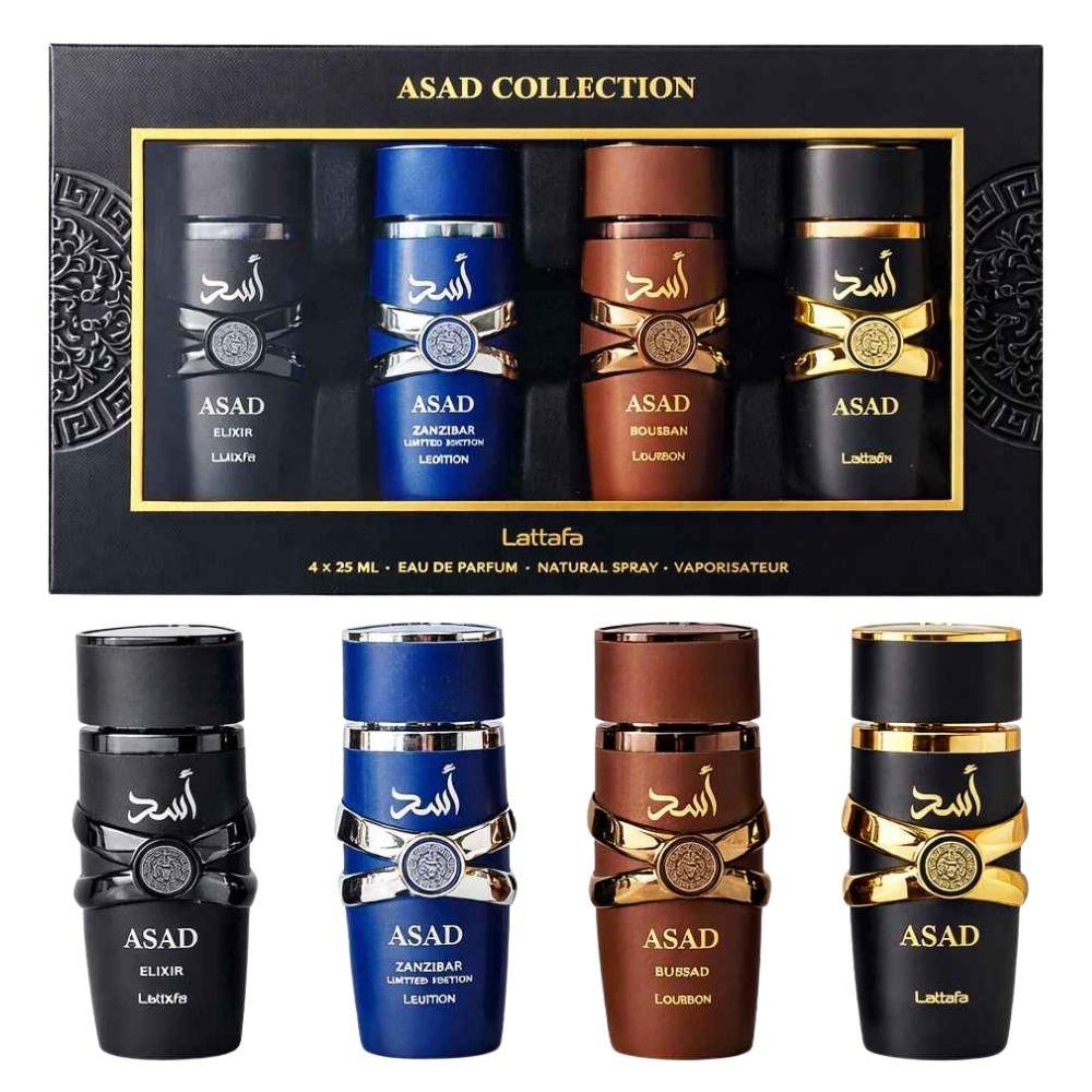 Lattafa Asad Discovery Set 4 x 25 ml Erkek Parfüm Seti