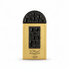 Bonherre mağazasından Lattafa Maharjan Gold EDP, karamel, tütsü ve lavanta notalı 100 ml unisex gurme parfüm.