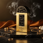 Bonherre mağazasından Lattafa Maharjan Gold EDP, karamel, tütsü ve lavanta notalı 100 ml unisex gurme parfüm.