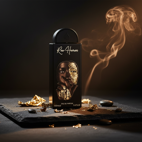 Bonherre mağazasından Lattafa Raw Human EDP, kayısı, deri, osmanthus ve tütsü notalı 100 ml unisex parfüm.