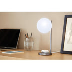 Lexon Bubble Aydınlatma & Şarj Cihazı - Metalik Gri - Bonherre