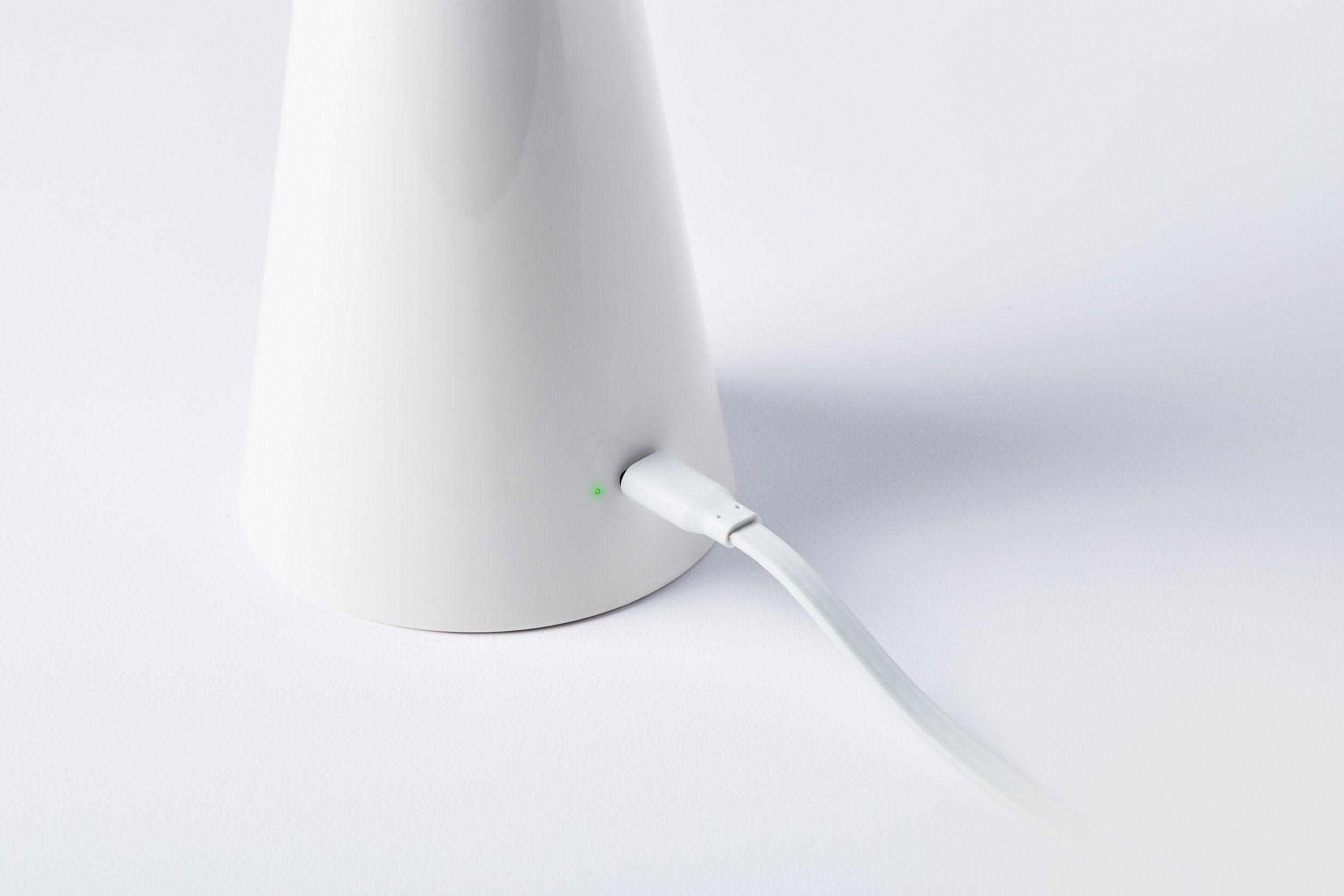 Lexon Mano Sensörlü Aydınlatmalı Dezenfektan Dispanseri Beyaz - Bonherre