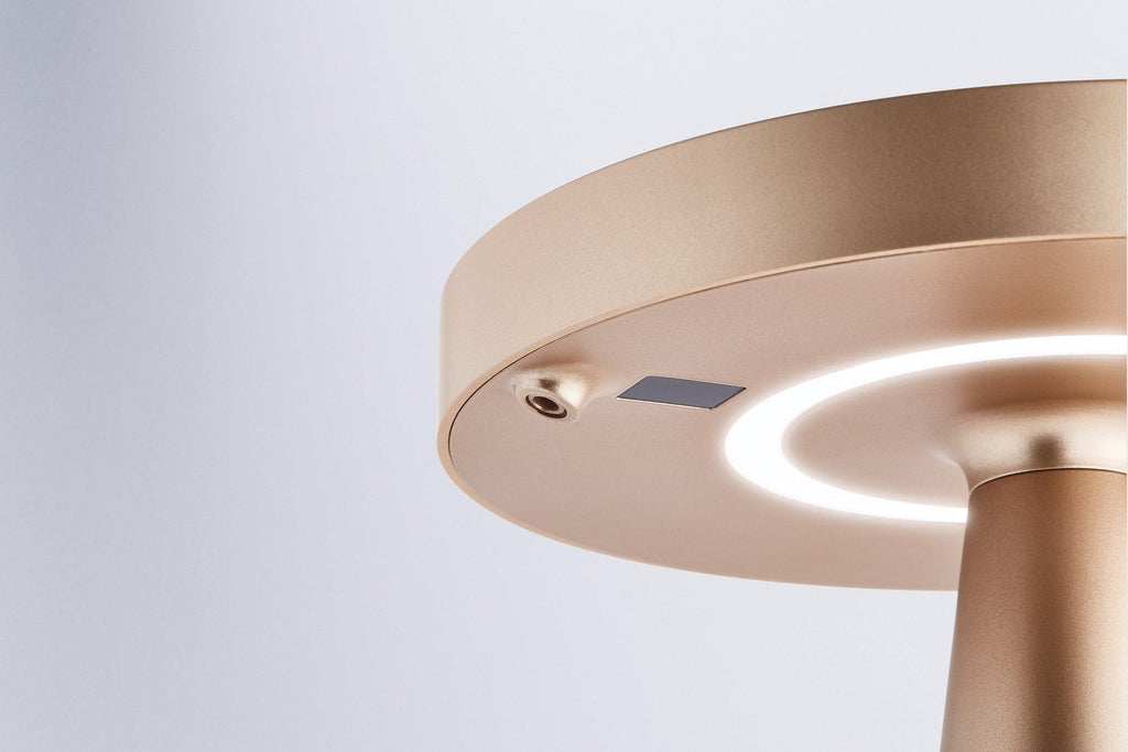 Lexon Mano Sensörlü Aydınlatmalı Dezenfektan Dispanseri Dore - Bonherre