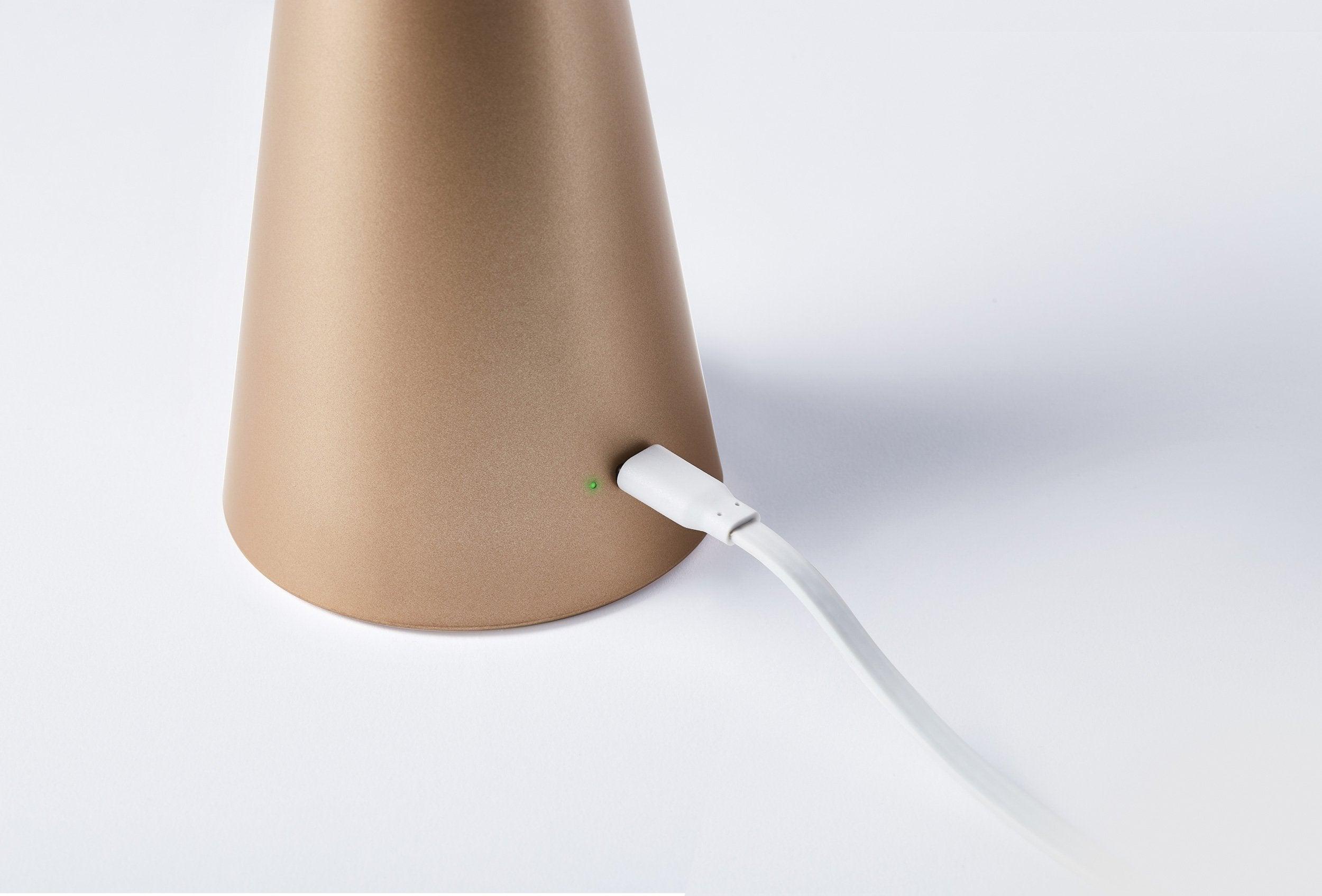 Lexon Mano Sensörlü Aydınlatmalı Dezenfektan Dispanseri Dore - Bonherre