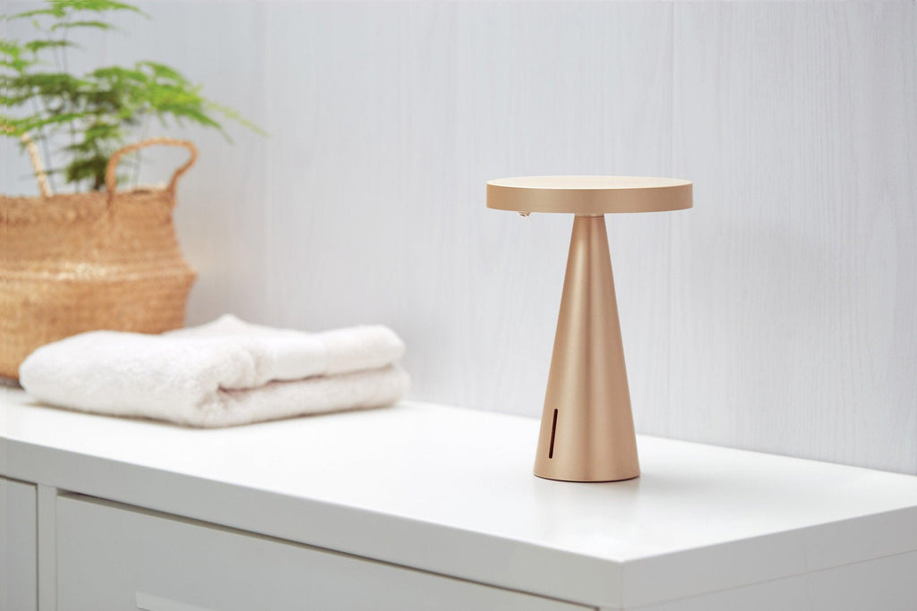 Lexon Mano Sensörlü Aydınlatmalı Dezenfektan Dispanseri Dore - Bonherre