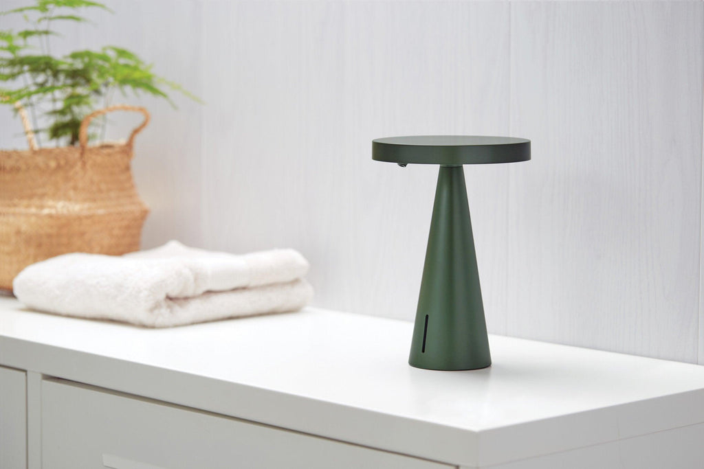 Lexon Mano Sensörlü Aydınlatmalı Dezenfektan Dispanseri Yeşil - Bonherre