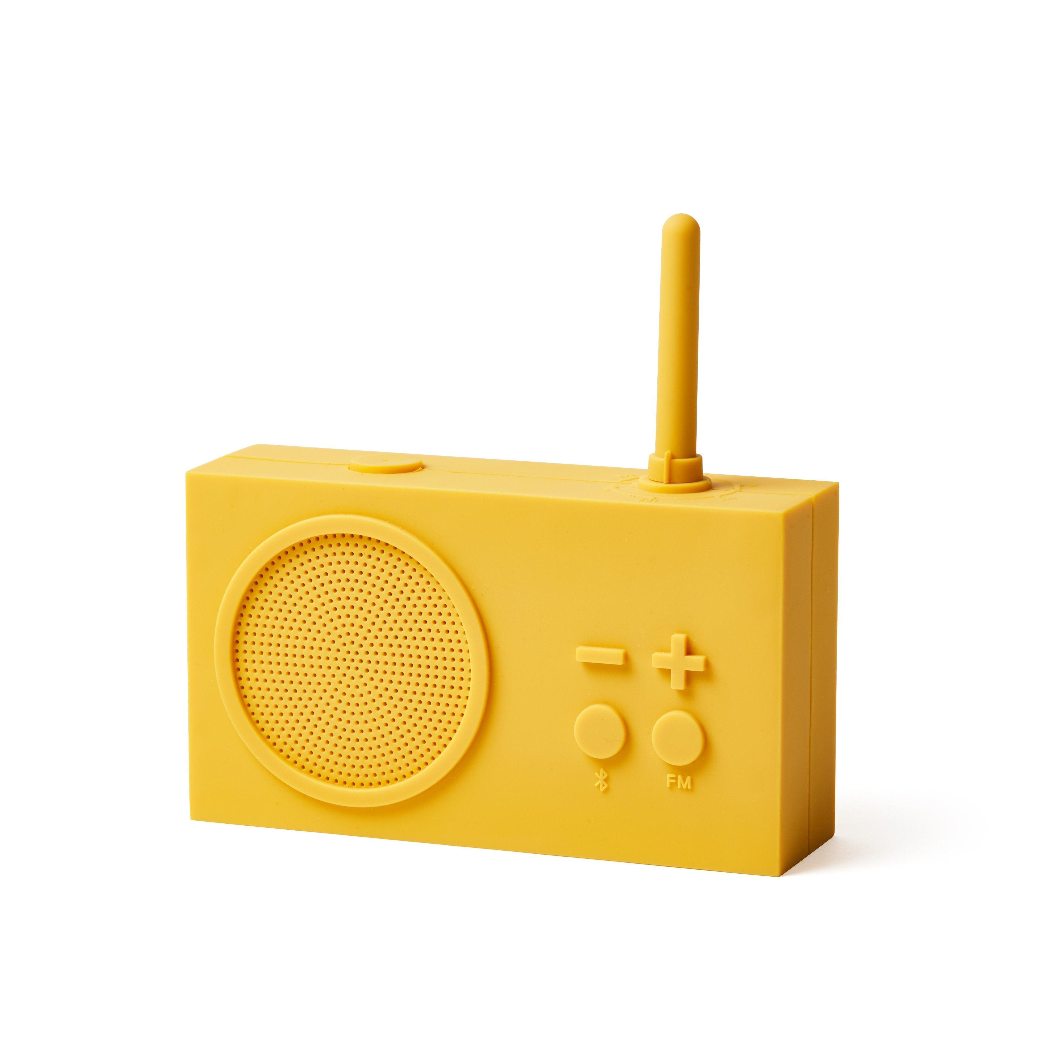 Lexon Tykho 3 Radyo ve Bluetooth Hoparlör Sarı - Bonherre