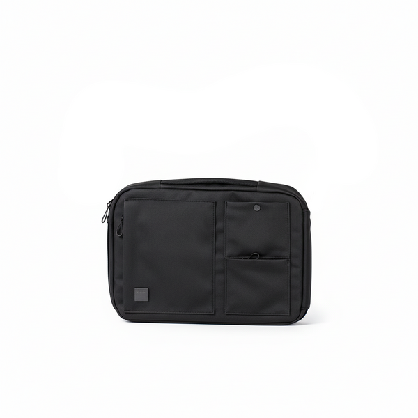 Bonherre mağazasından Lexon Marta, 13 inç bilgisayar bölmeli, su geçirmez, çift kullanımlı lüks siyah sırt ve omuz çantası.