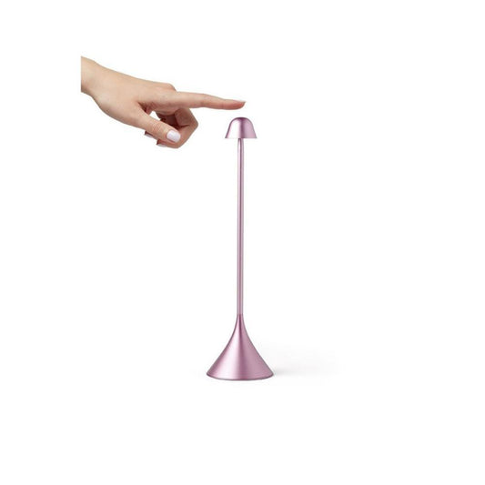 Steli Bell Led Masa Lambası - Pembe - Bonherre