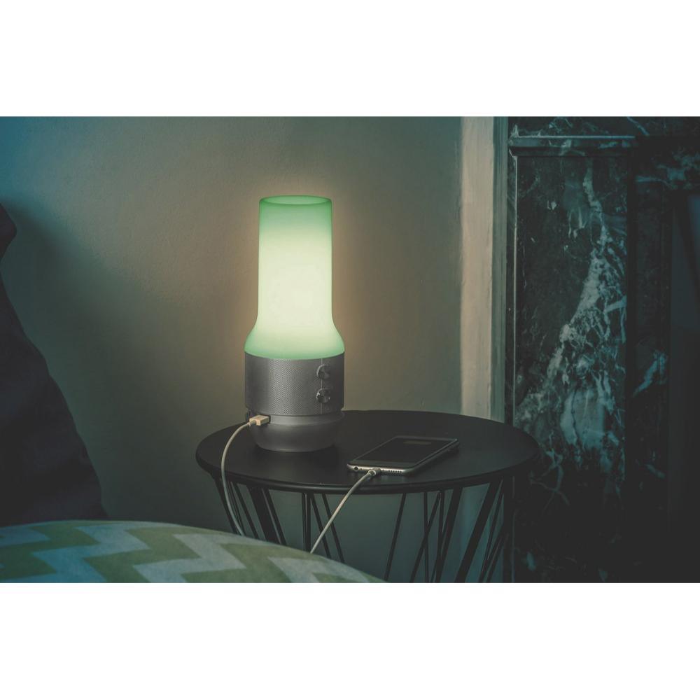 Terrace + Lamba-BT Hoparlör- Powerbank - Metalik Gri - Bonherre