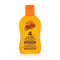 Bonherre mağazasından Malibu Güneş Koruyucu Losyon SPF4, bronzlaştırıcı etkili ve vitaminli lüks güneş kremi.