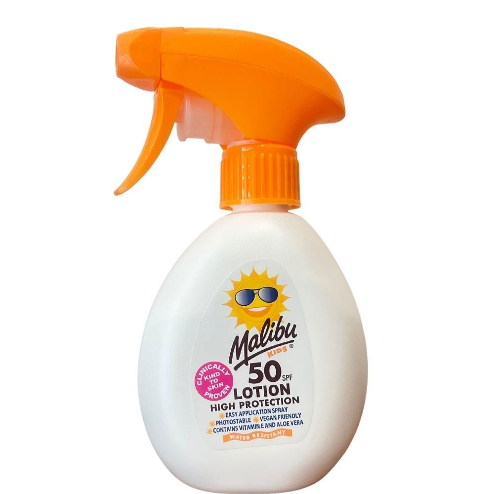 Malibu Güneş Koruyucu Püskürtmeli Sprey Çocuk SPF50 300ml