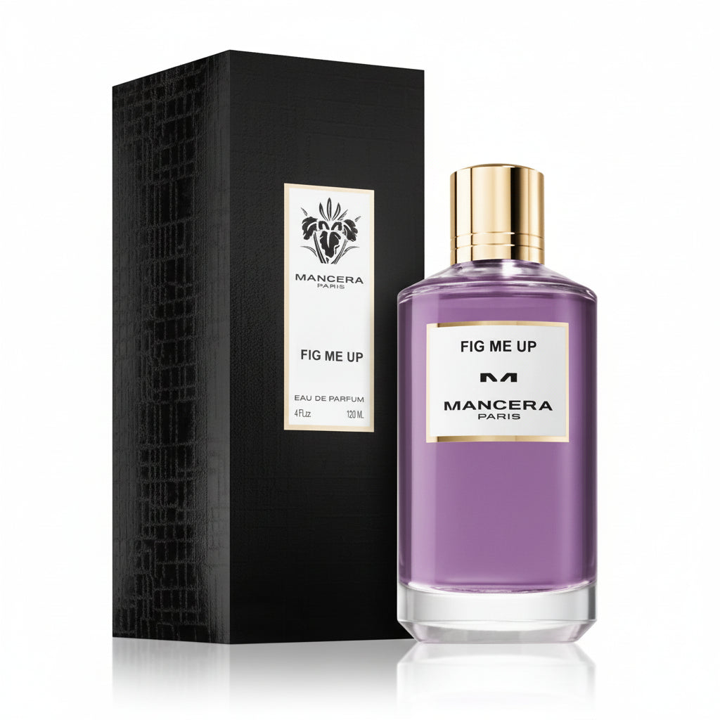 Bonherre mağazasından Mancera Fig Me Up EDP, incir yaprağı, tütün, karamel ve sandal ağacı notalı lüks unisex niş parfüm.