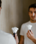 Masamune Tıraş Fırçası - Sentetik Kıl - Siyah