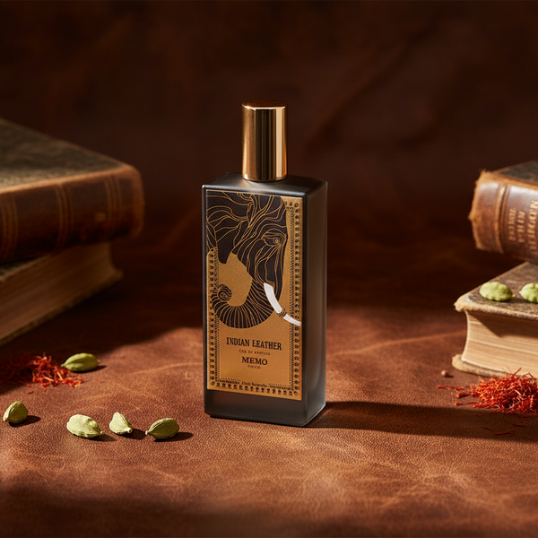 Bonherre mağazasından Memo Paris Indian Leather EDP, ud, tütsü, deri ve gül notalı lüks unisex niş parfüm.