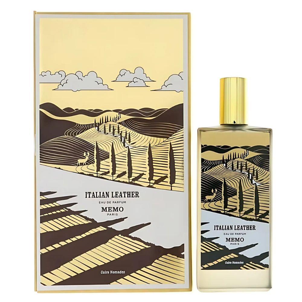 Bonherre mağazasından Memo Paris Italian Leather EDP, domates yaprağı, deri ve vanilya notalı lüks unisex niş parfüm.