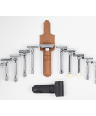 Jiletli Tıraş Makinesi Seyahat Çantası - Taba 5006 - Bonherre