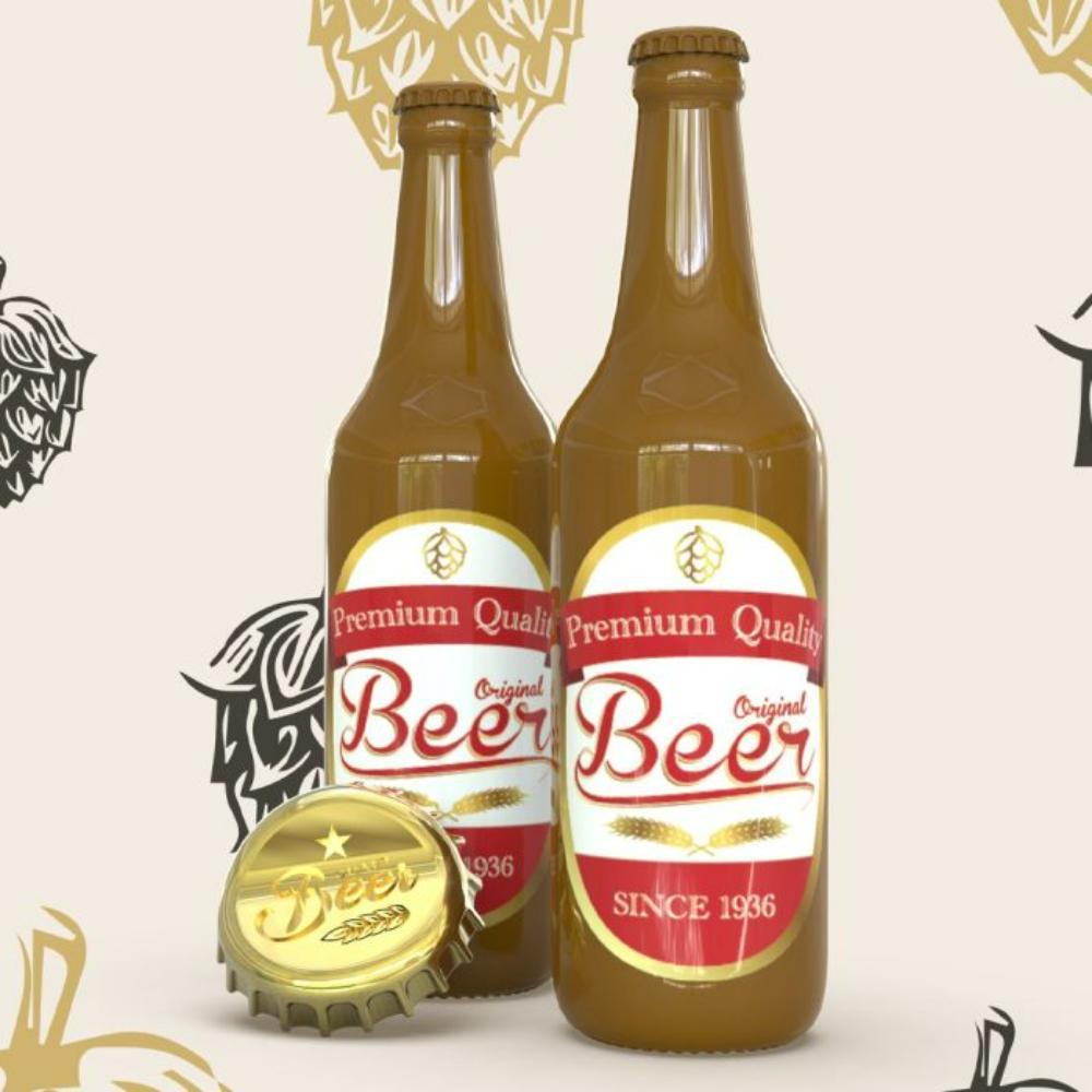Bira Anahtarlık - Kahverengi - Bonherre
