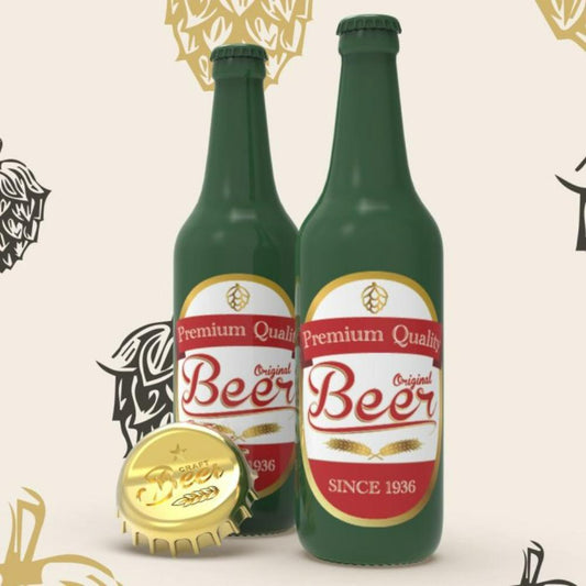 Bira Anahtarlık - Yeşil - Bonherre