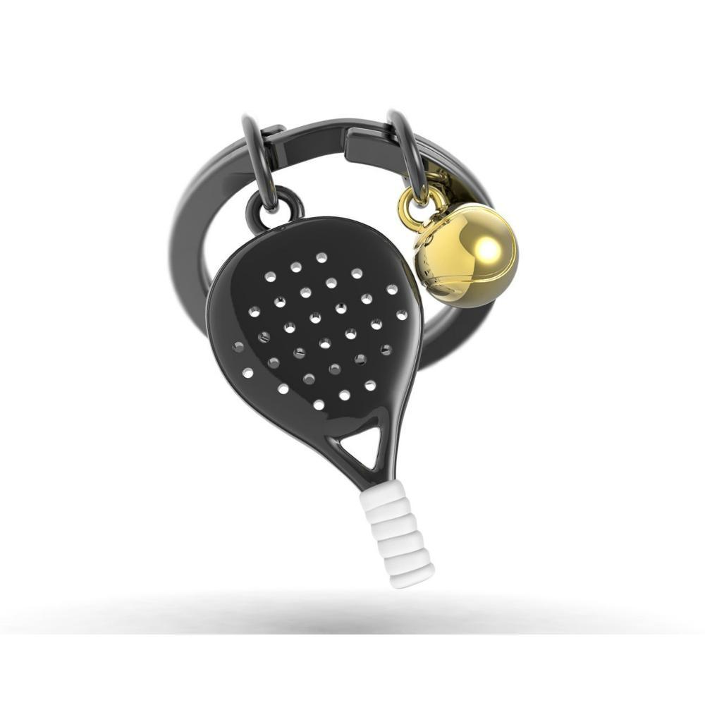 Padel Tenis Anahtarlık Siyah - Bonherre