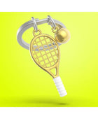 Tenis Raketi Anahtarlık Gold - Bonherre